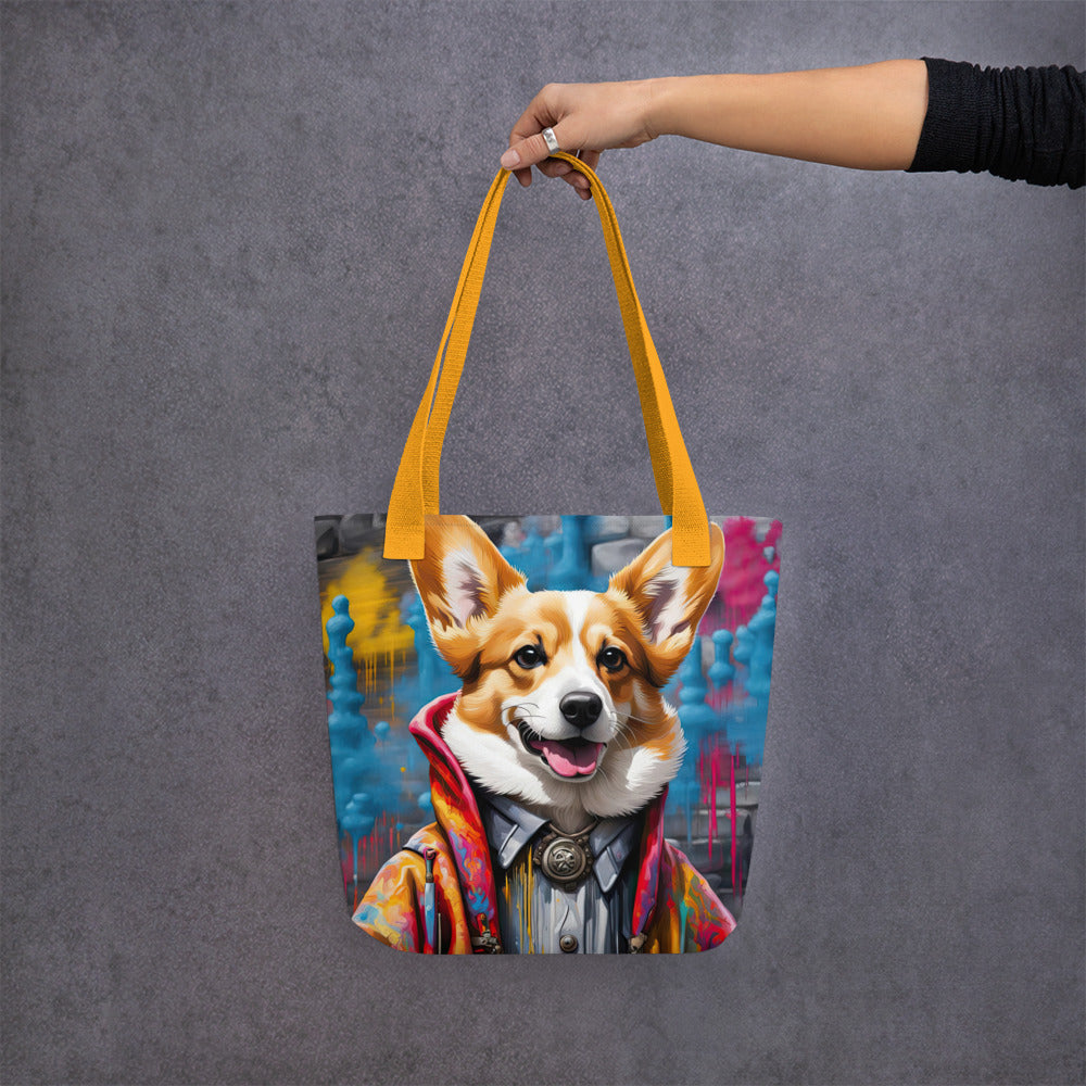 Tote bag-Pembroke Welsh Corgi  V4