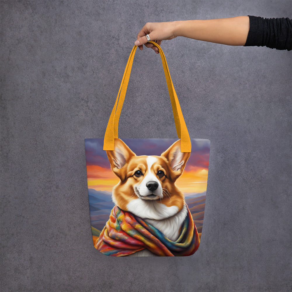 Tote bag-Pembroke Welsh Corgi  V5