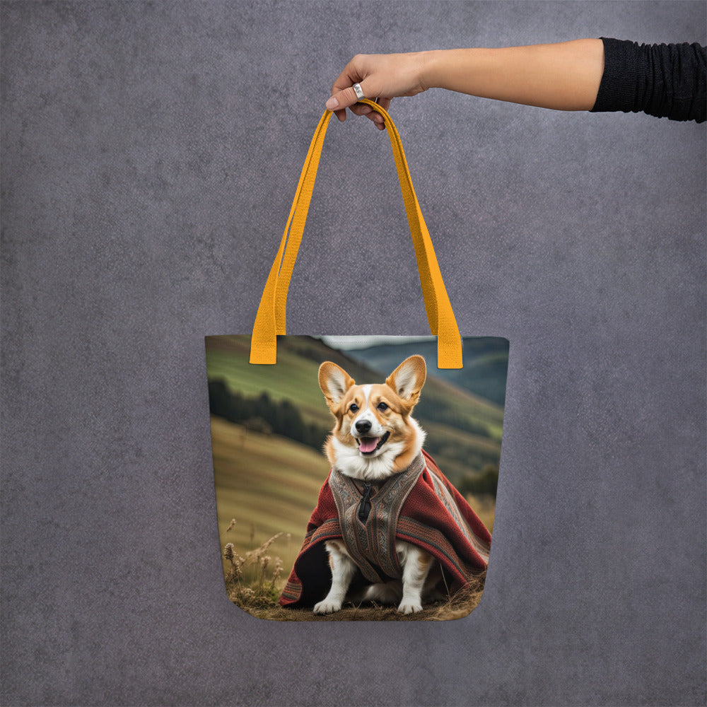 Tote bag-Pembroke Welsh Corgi  V6