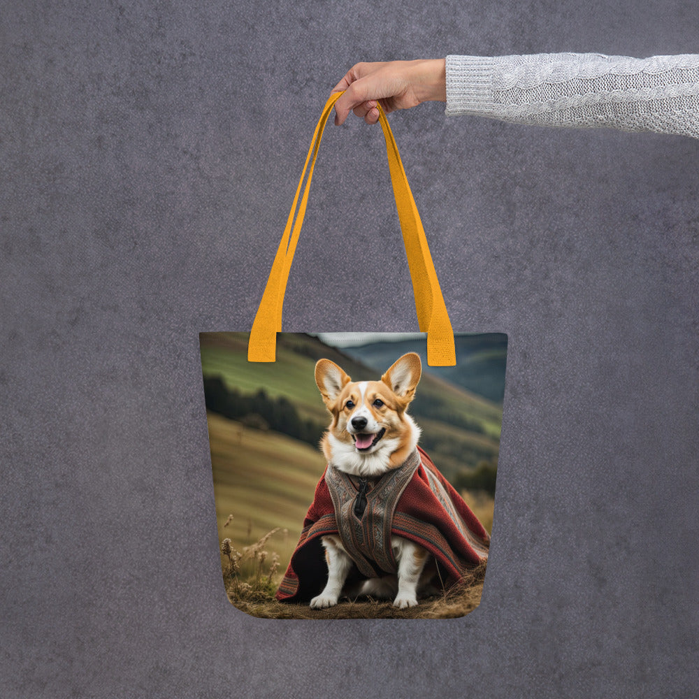 Tote bag-Pembroke Welsh Corgi  V6