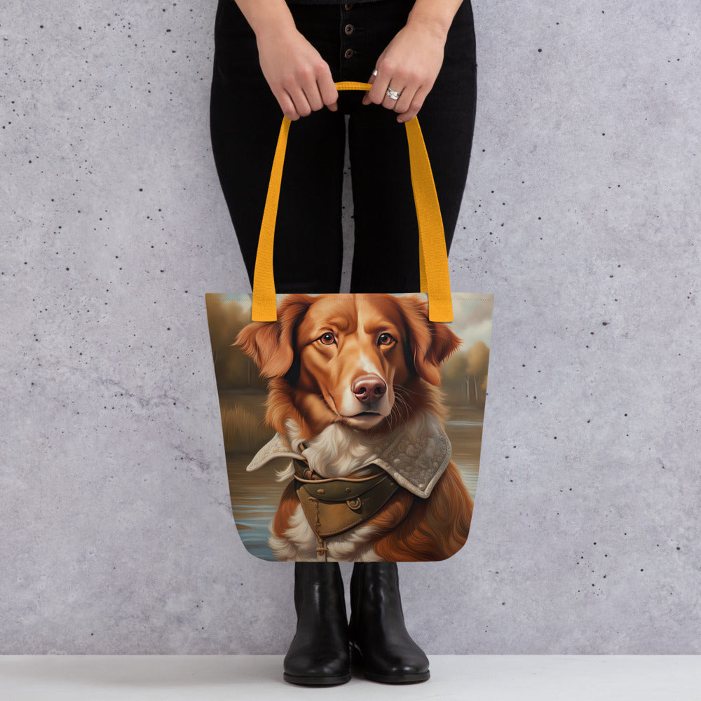 Tote bag-Novia Scotia Duck Trolling Retriever