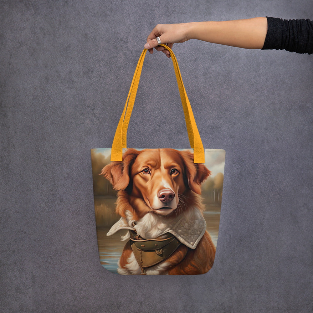 Tote bag-Novia Scotia Duck Trolling Retriever