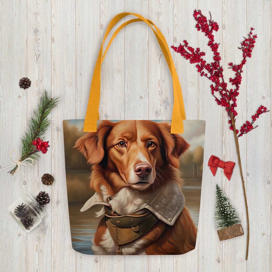 Tote bag-Novia Scotia Duck Trolling Retriever