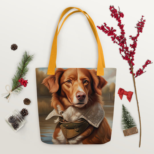 Tote bag-Novia Scotia Duck Trolling Retriever