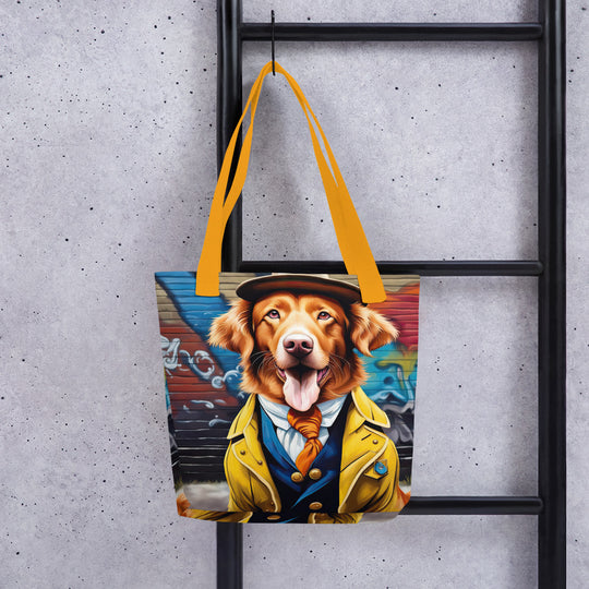 Tote bag-Novia Scotia Duck Trolling Retriever V3