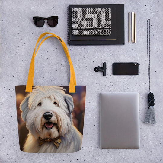 Tote bag-Old English Sheepdog V2