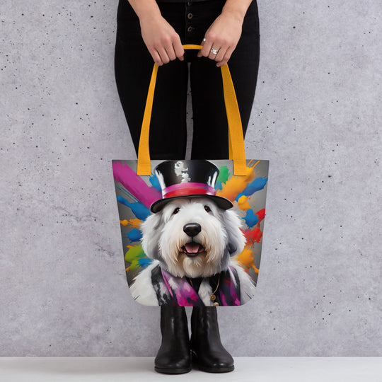 Tote bag-Old English Sheepdog V3