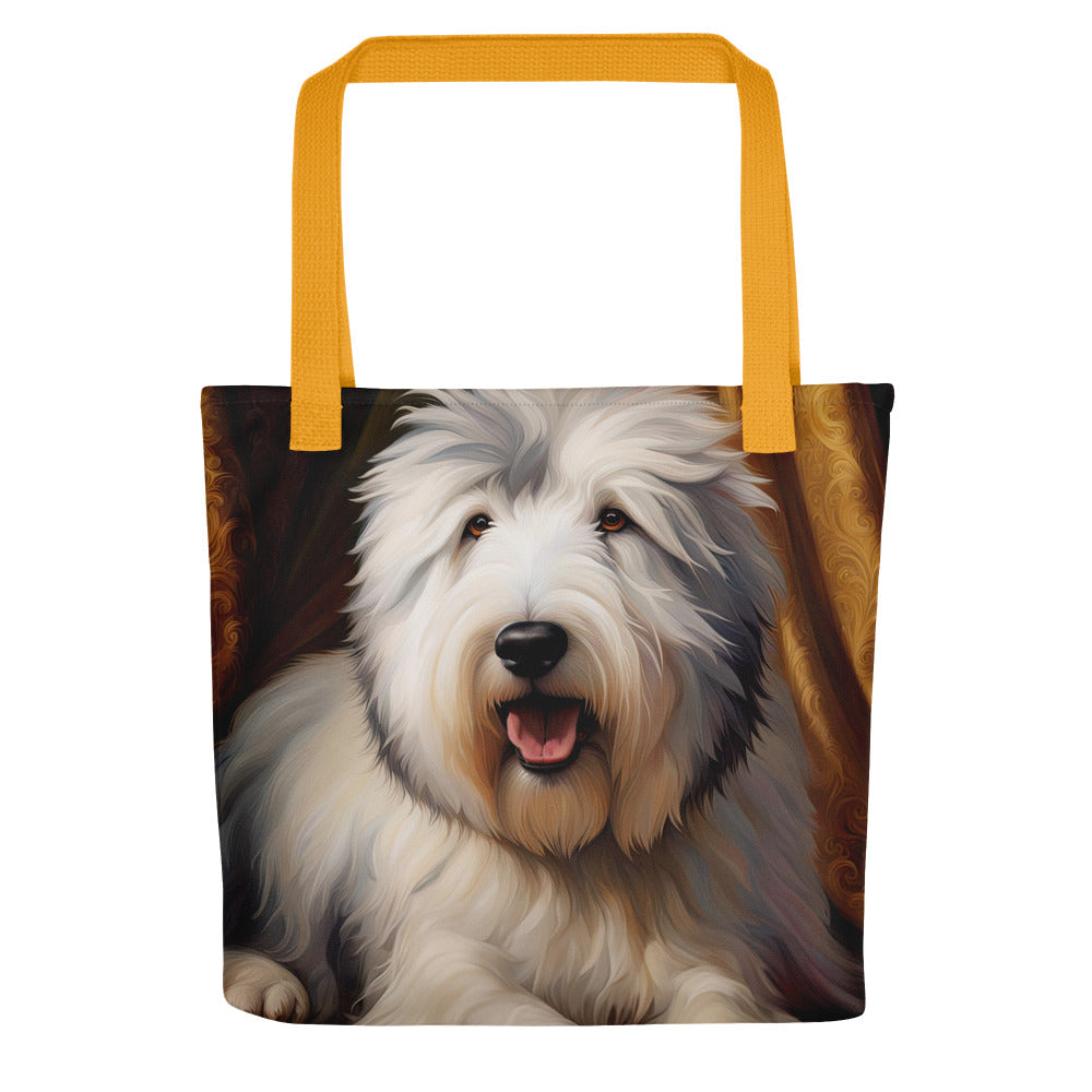 Tote bag-Old English Sheepdog V6