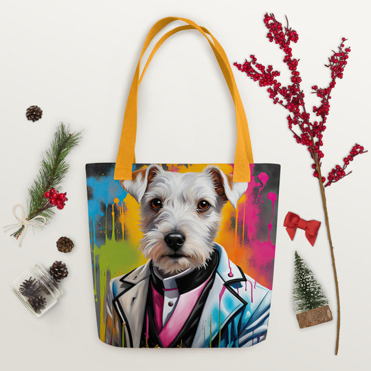 Tote bag-Parson Russel Terrier V3