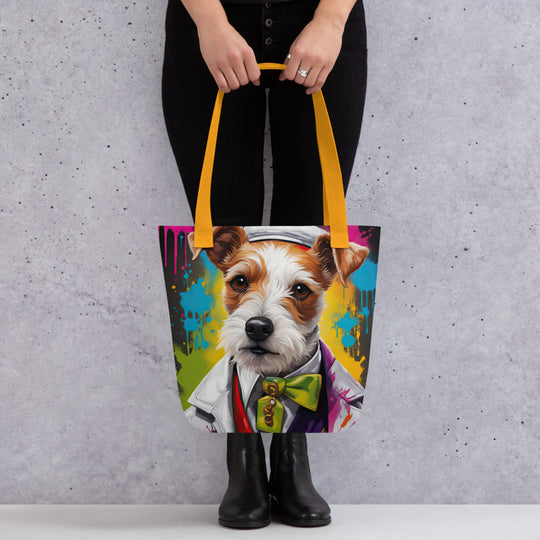 Tote bag-Parson Russel Terrier V4