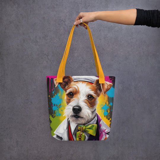 Tote bag-Parson Russel Terrier V4