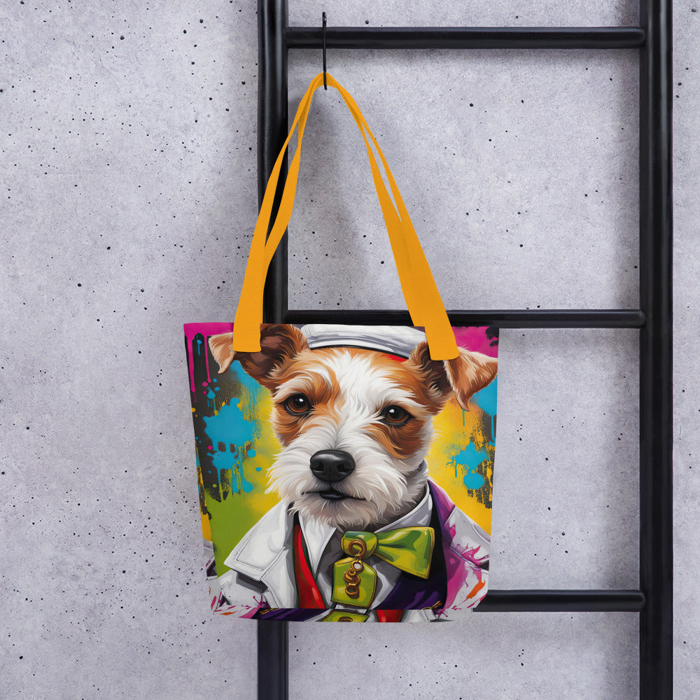 Tote bag-Parson Russel Terrier V4