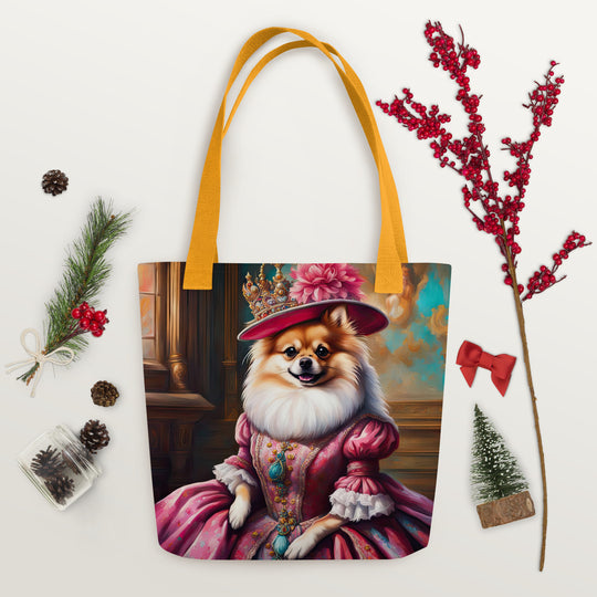 Tote bag-Pomeranian