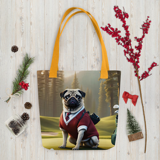 Tote bag-Pug V5