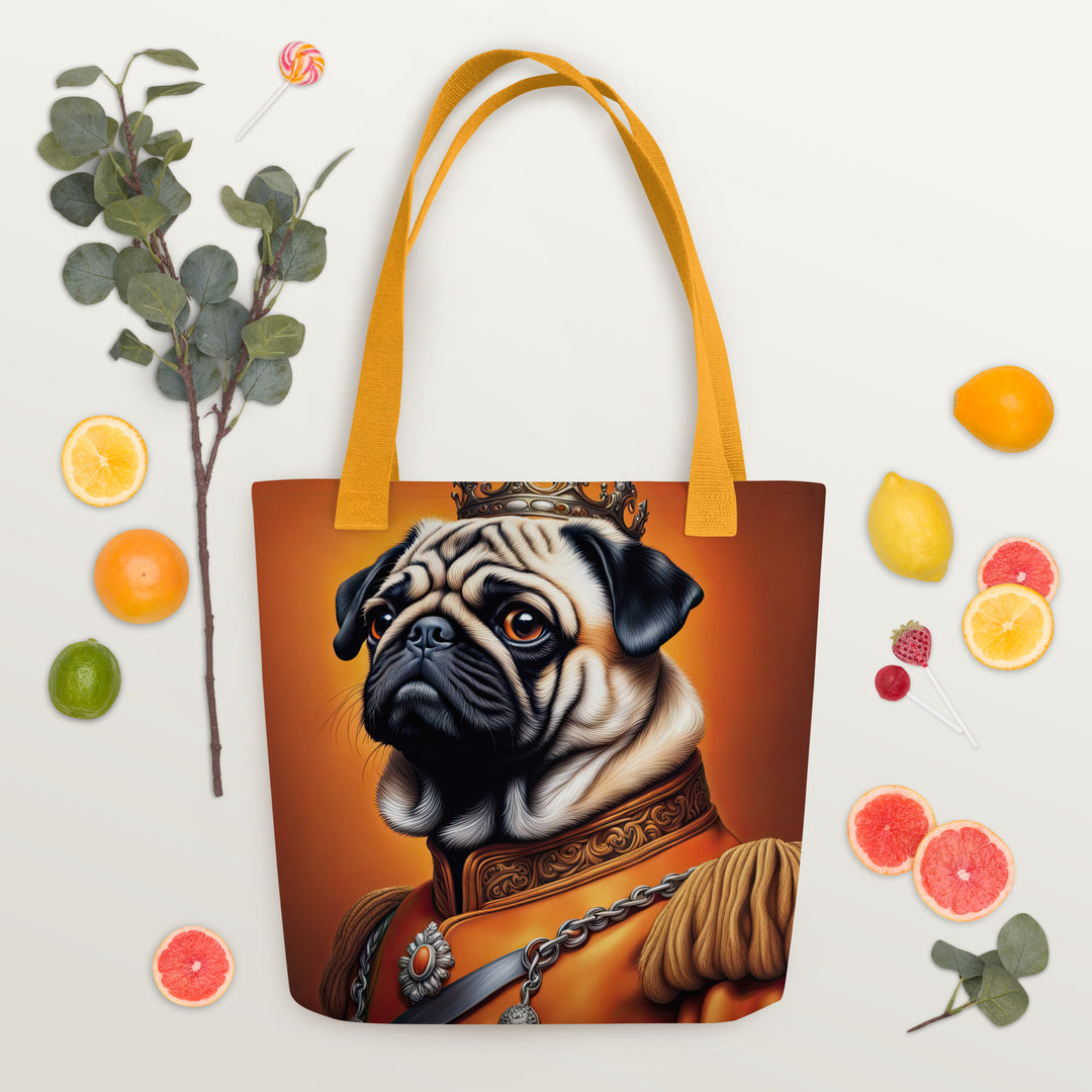 Tote bag-Pug V7