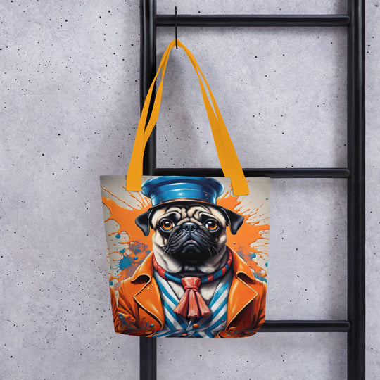 Tote bag-Pug V8