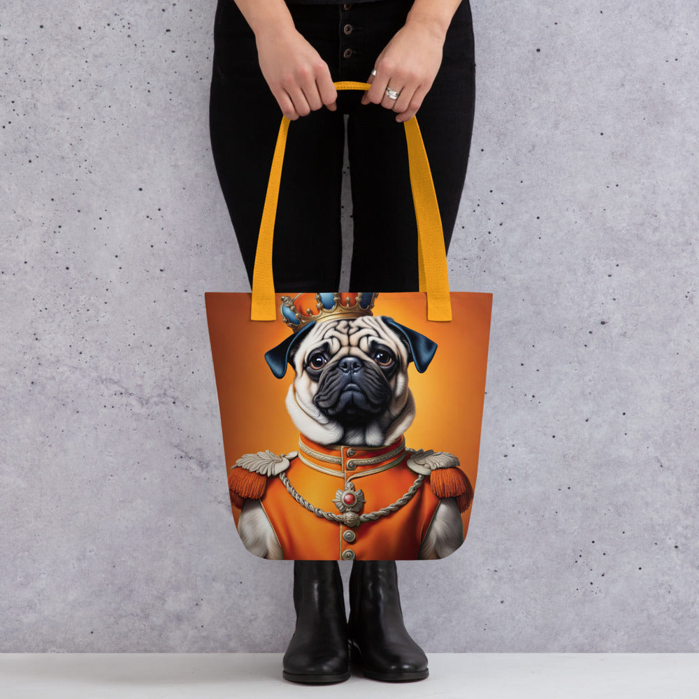 Tote bag-Pug V9