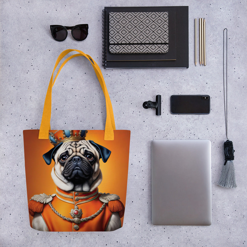 Tote bag-Pug V9