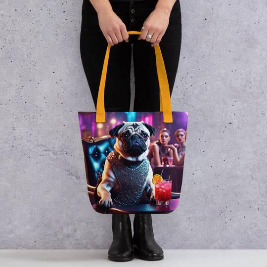 Tote bag-Pug V10