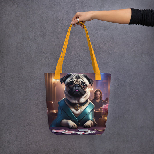 Tote bag-Pug V11