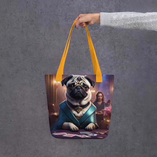 Tote bag-Pug V11