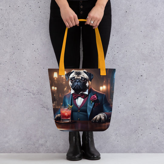 Tote bag-Pug V14