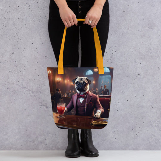 Tote bag-Pug V15