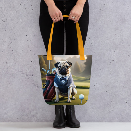 Tote bag-Pug V16