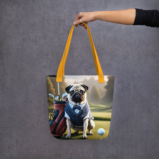 Tote bag-Pug V16