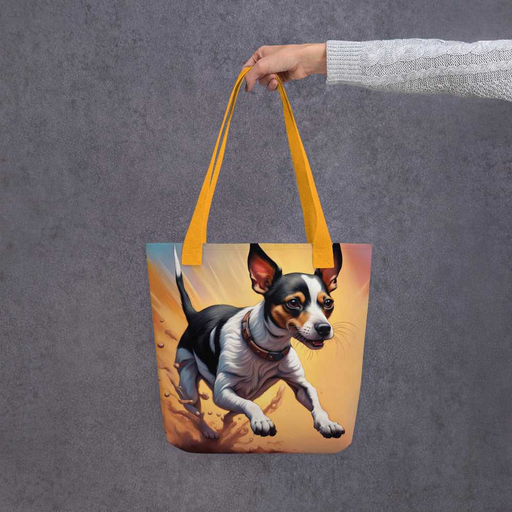 Tote bag-Rat Terrier V2