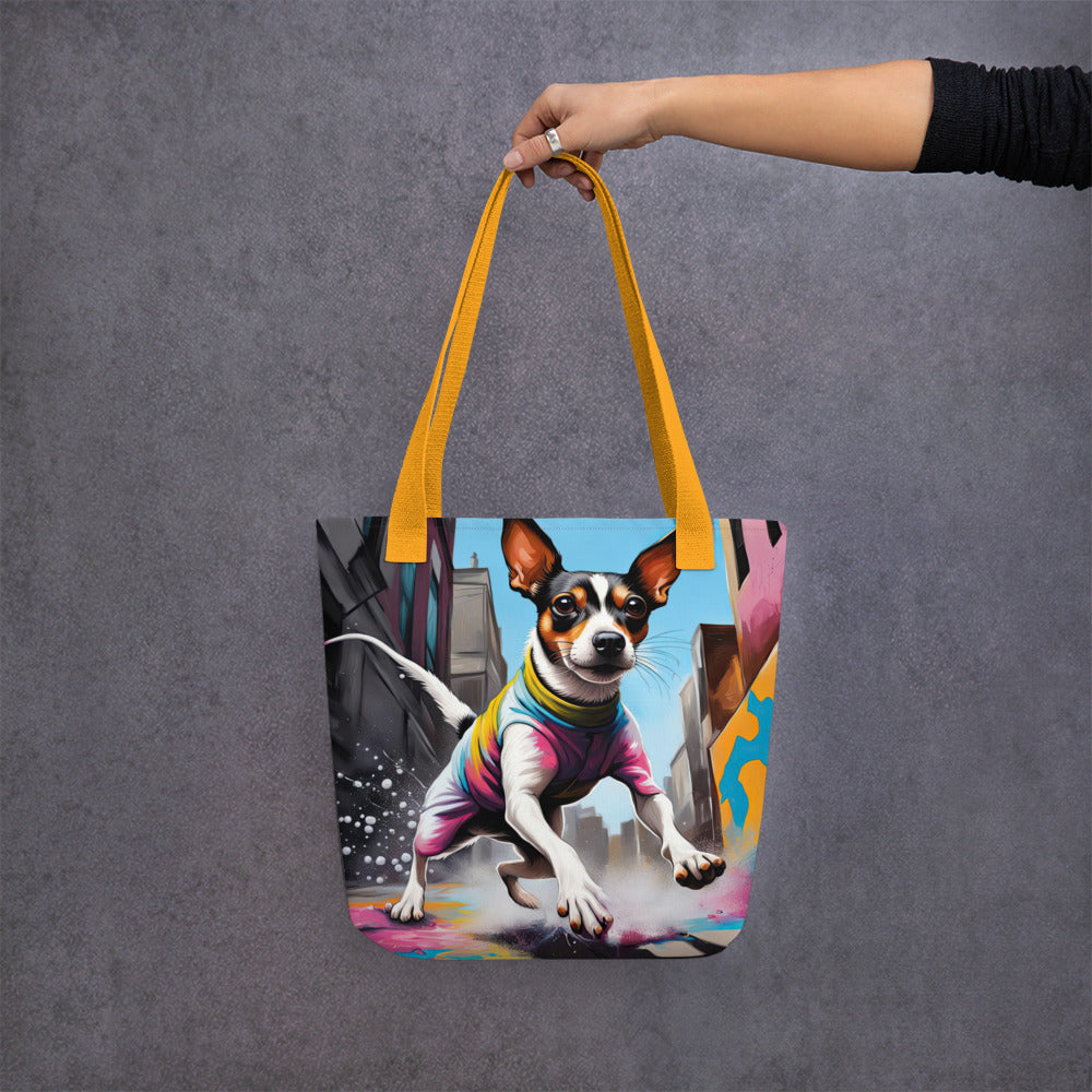 Tote bag-Rat Terrier V3