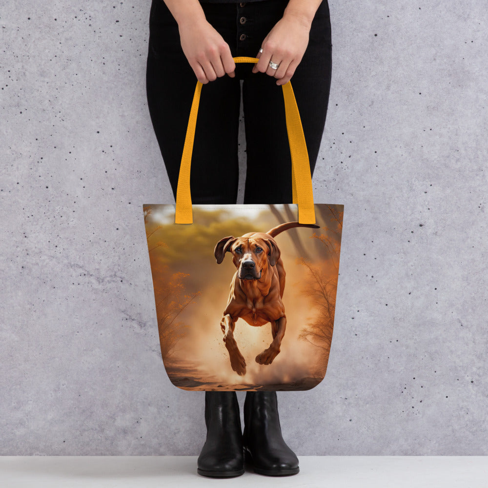 Tote bag-Rhodesian Ridgeback V2