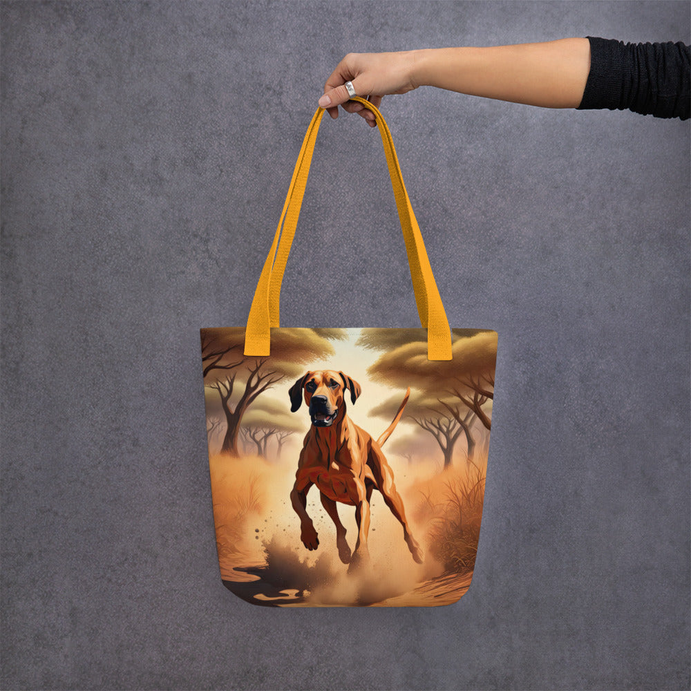 Tote bag-Rhodesian Ridgeback V3