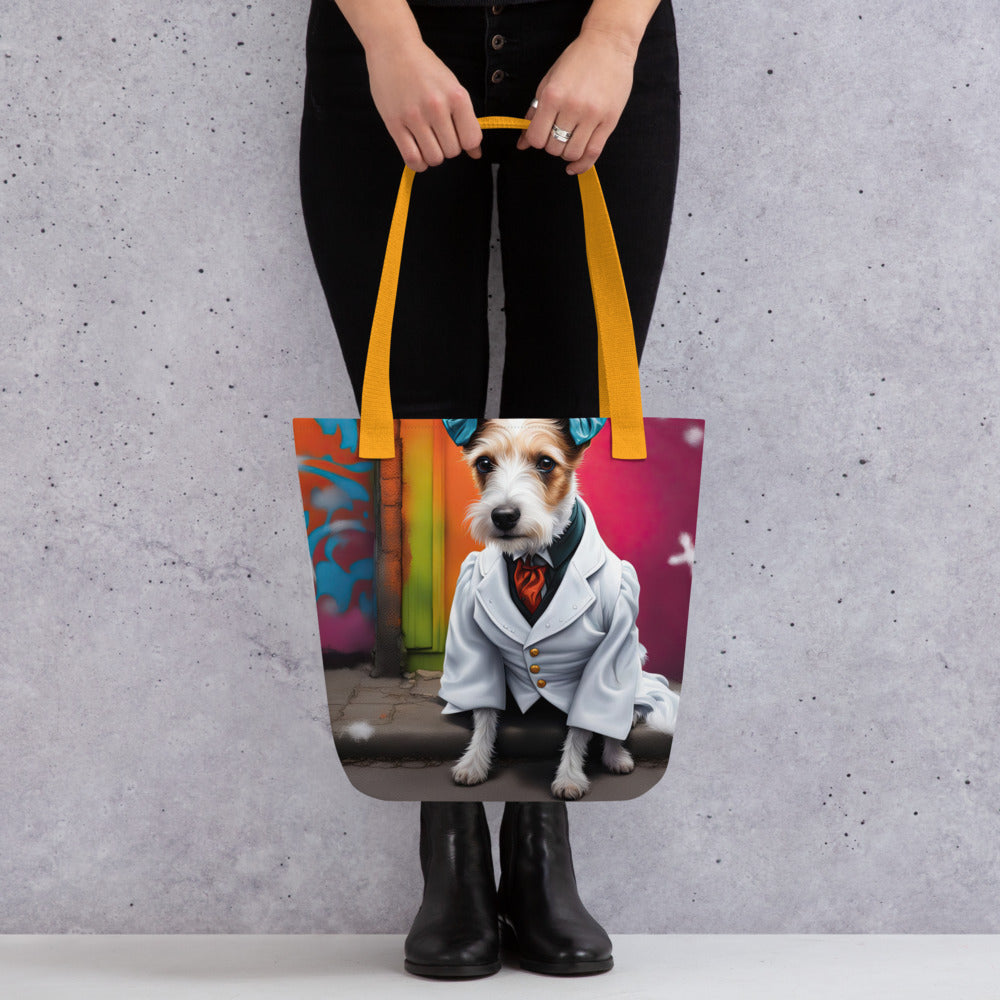 Tote bag-Russell Terrier V4