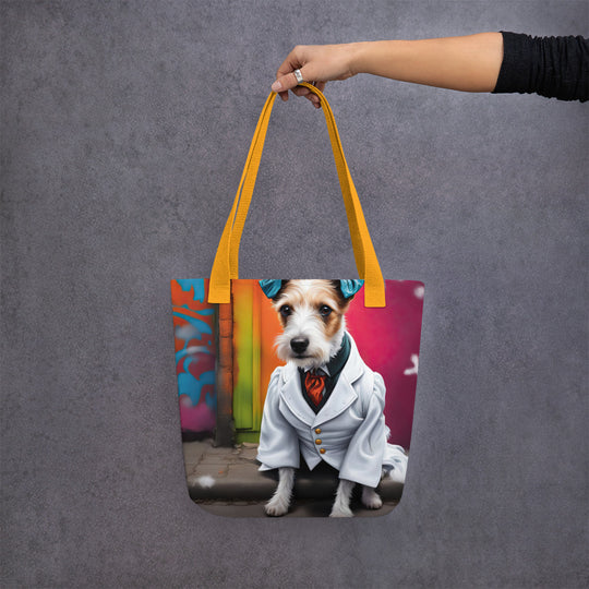 Tote bag-Russell Terrier V4