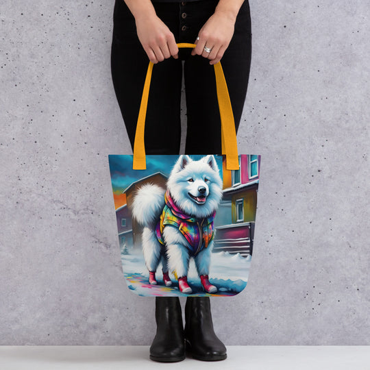 Tote bag-Samoyed