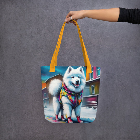 Tote bag-Samoyed