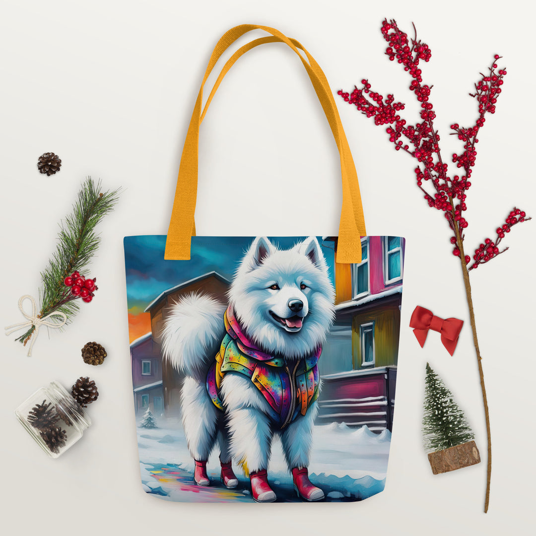 Tote bag-Samoyed