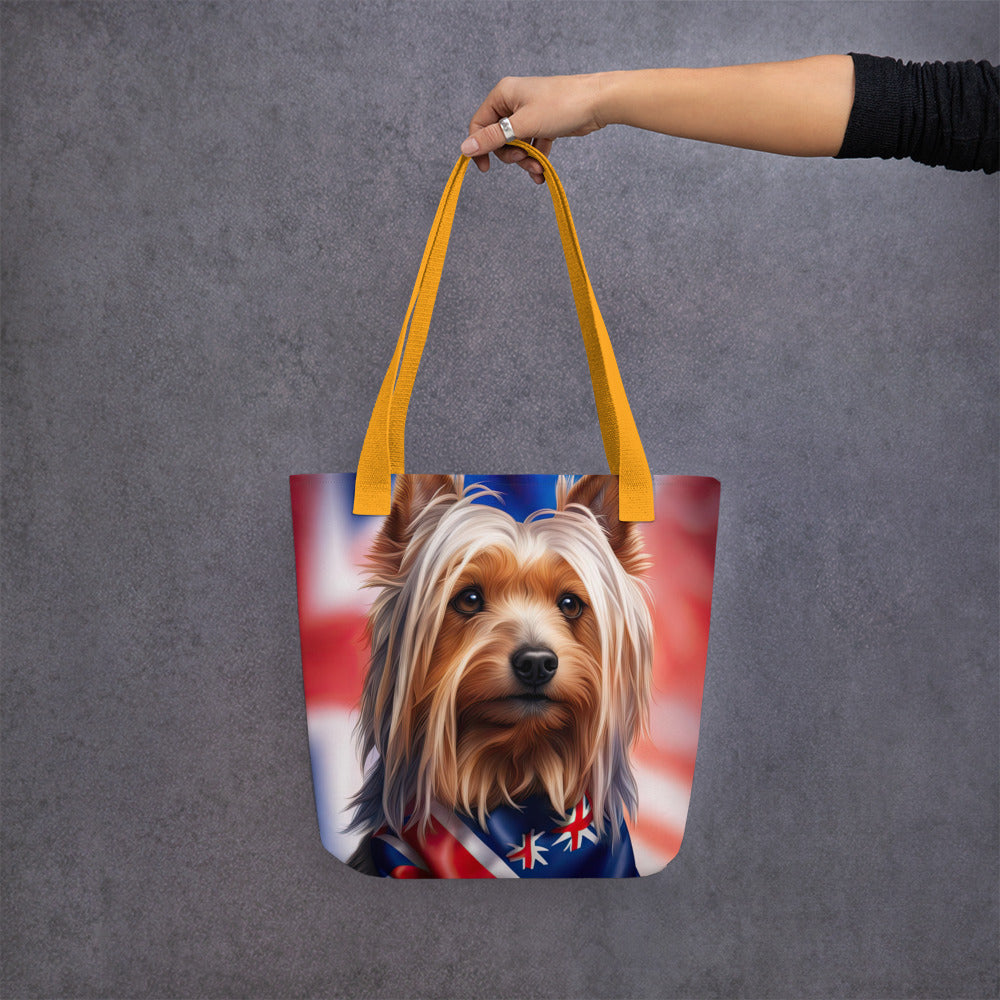 Tote bag-Silky Terrier V2