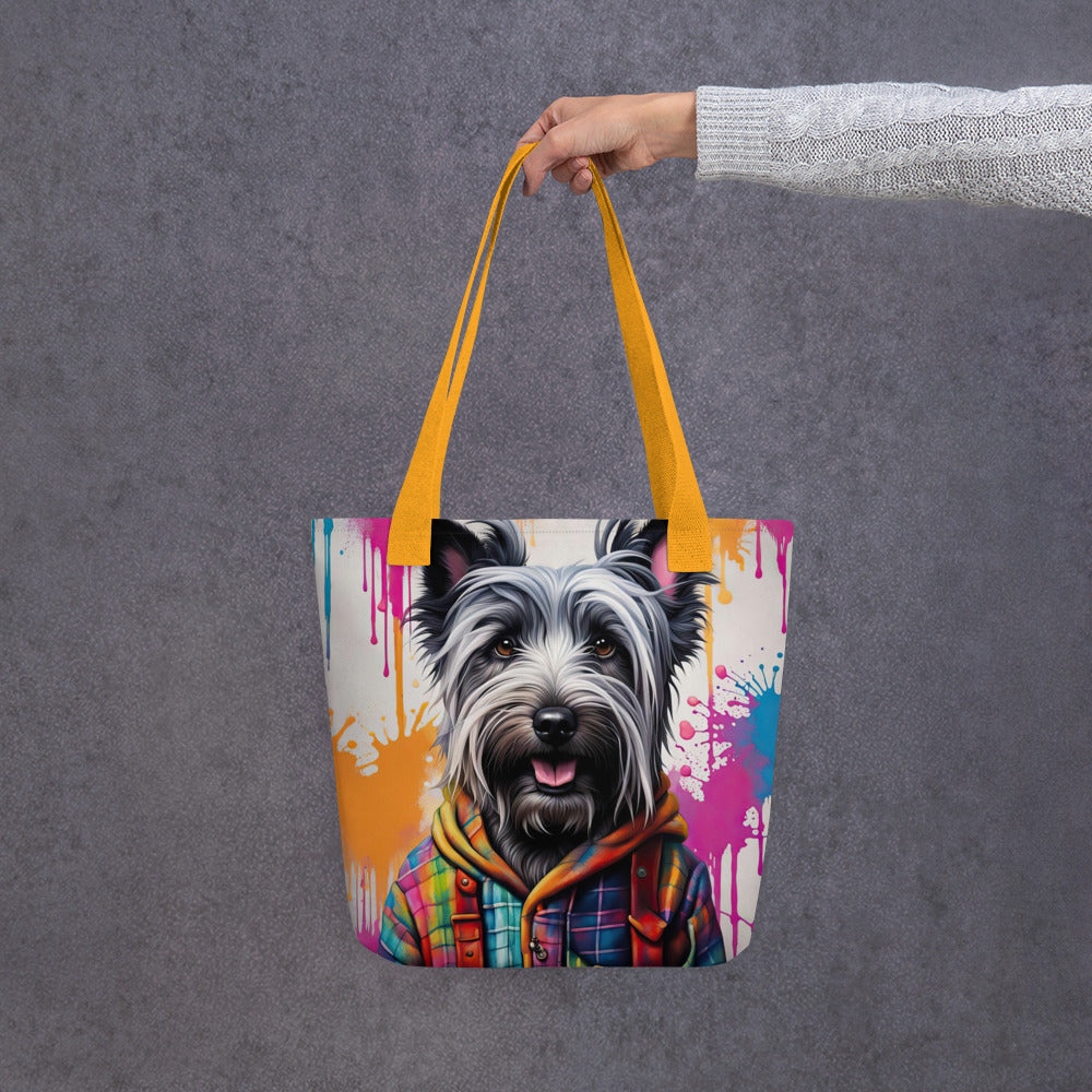 Tote bag-Skye Terrier V3