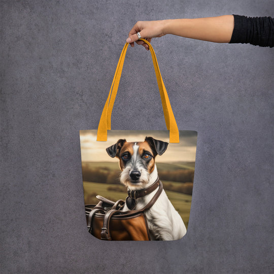 Tote bag-Smooth Fox Terrier V2