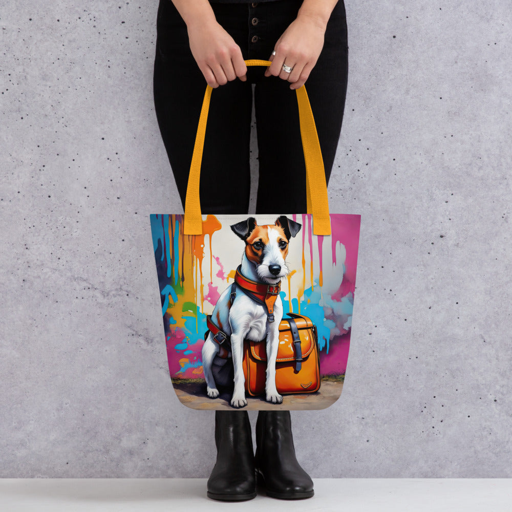 Tote bag-Smooth Fox Terrier V4