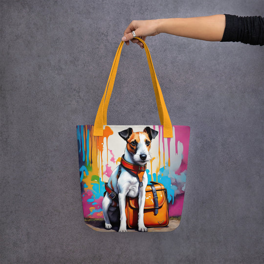 Tote bag-Smooth Fox Terrier V4