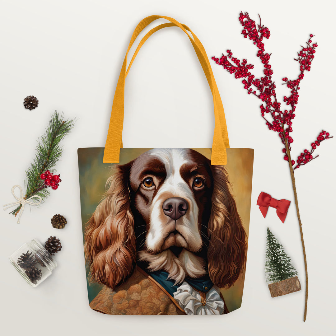 Tote bag-Sussex Spaniel