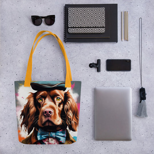 Tote bag-Sussex Spaniel V2