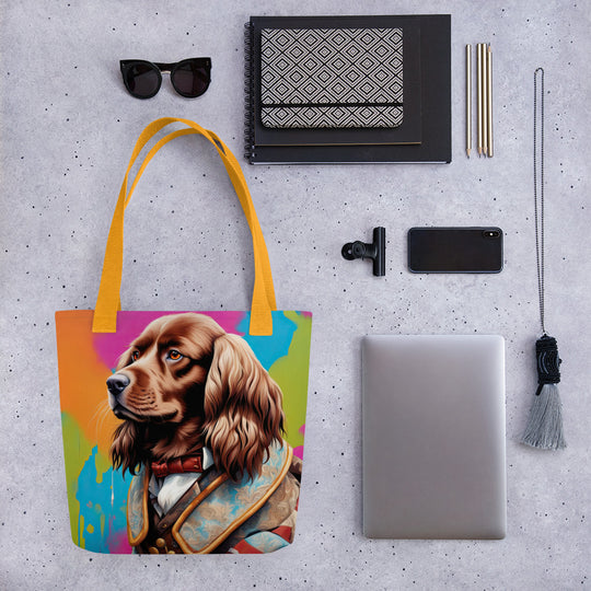 Tote bag-Sussex Spaniel V5