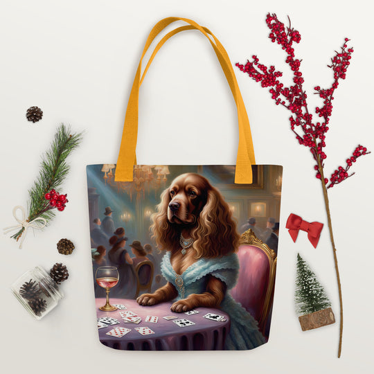 Tote bag-Sussex Spaniel V7