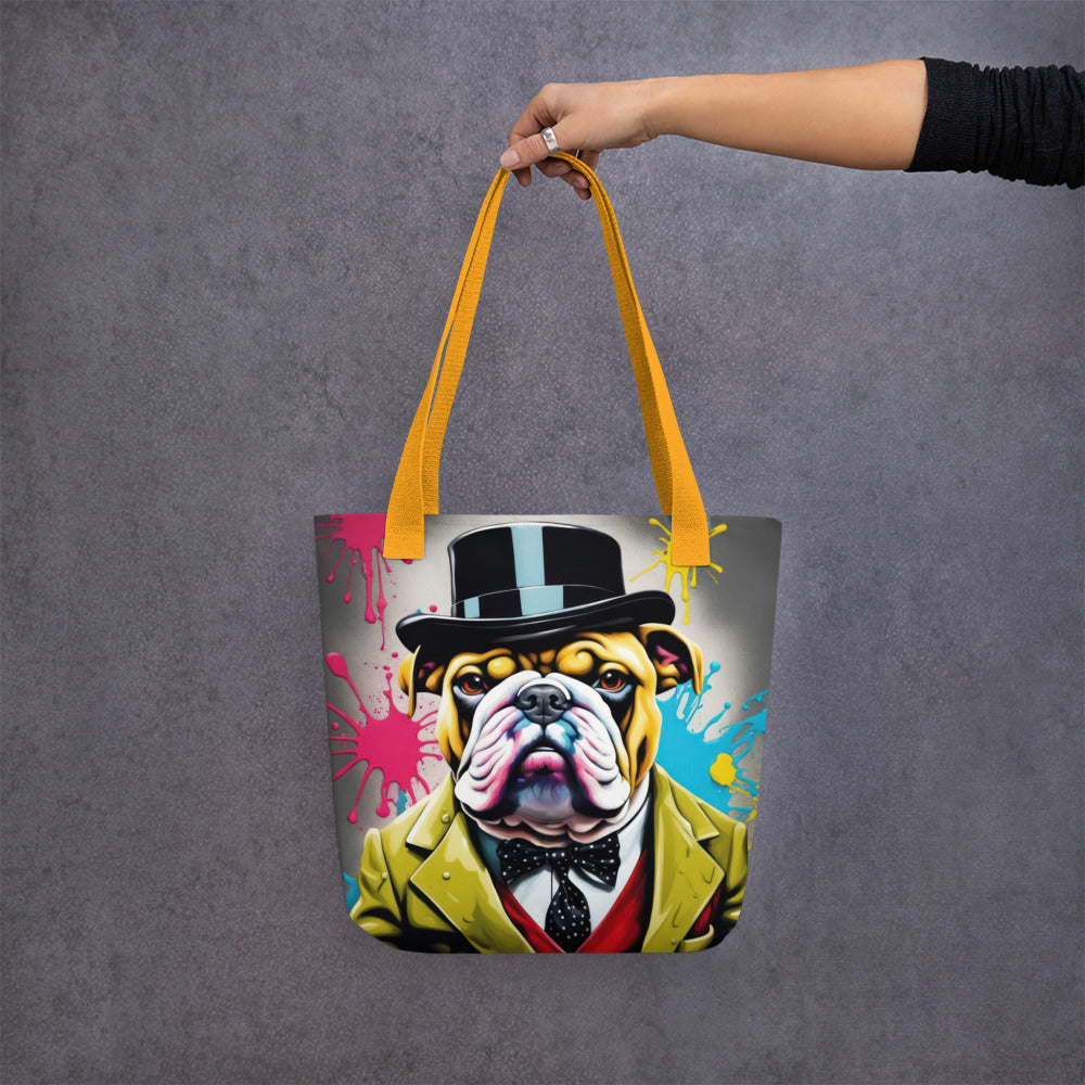 Tote bag-Bulldog V7