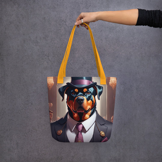 Tote bag-Rottweiler V16