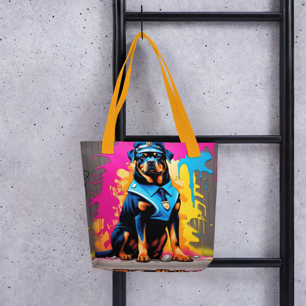 Tote bag-Rottweiler V15